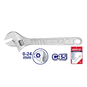 Llave Ajustable 0-24mm