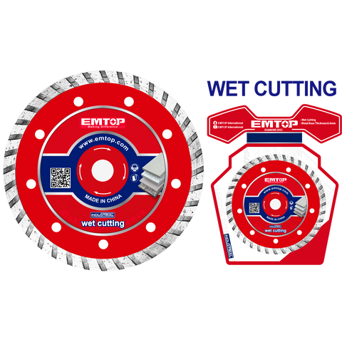Disco de corte diamantado 125mm X 22.2mm