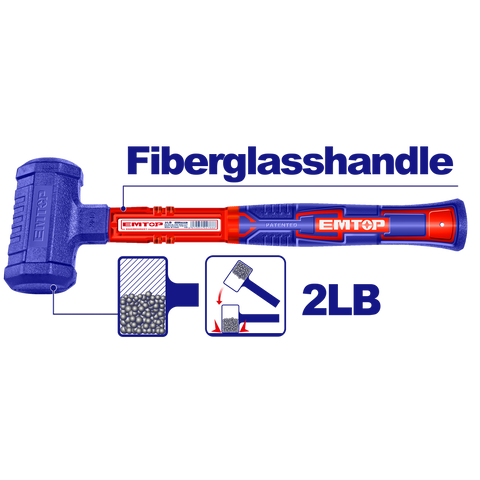 Mazo de golpe seco 2lb
