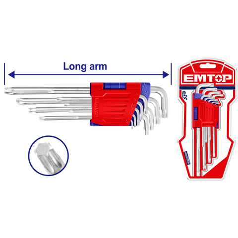 Juego de llaves Torx T10-T50