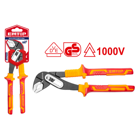 Alicate Aislado De Bomba 10"