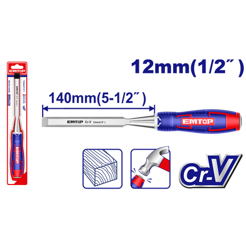 Cincel para madera 12mm