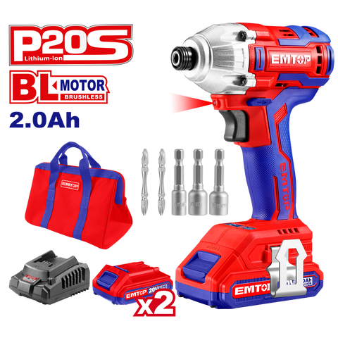Atornillador de impacto inalámbrico 20V