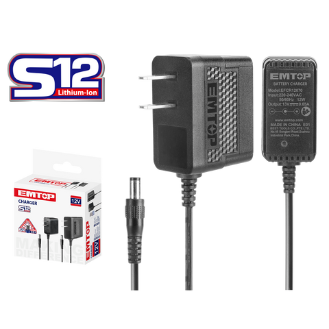 Cargador para baterías 12V 2 horas para inalámbricos