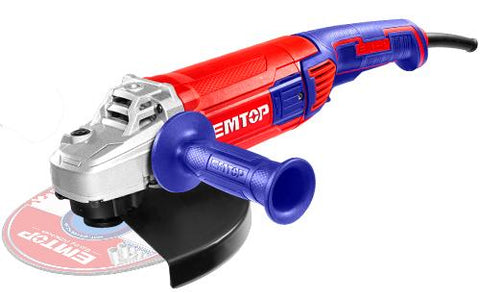 Amoladora angular de 2000W, 110VAC, 7”, 5/8”-11UNC - EMTOP ULAGR20073