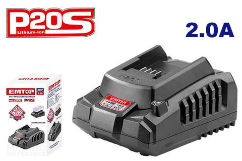 Cargador rápido inteligente 20V 2.0A P20S – EMTOP ULFCR20200